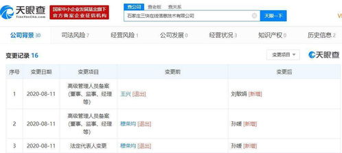 美團關聯公司監事變更 王興卸任，劉敏娟接棒，聚焦信息系統集成服務